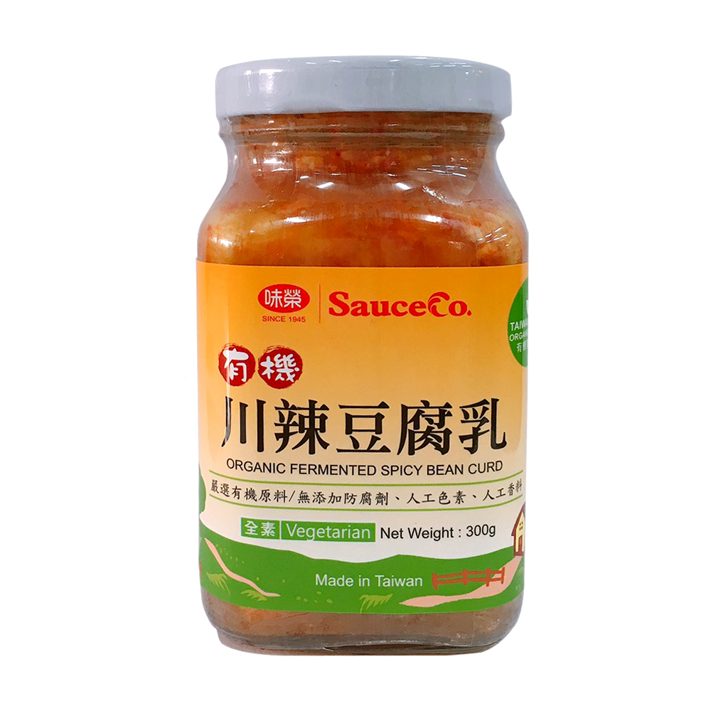 【味榮】有機川辣豆腐乳 300g