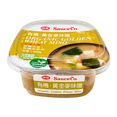 【SauceCo】ORGANIC GOLDEN WHEAT MISO-300g
