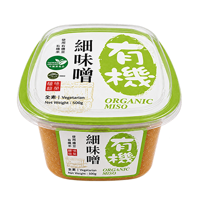 【味榮】有機細味噌 500g