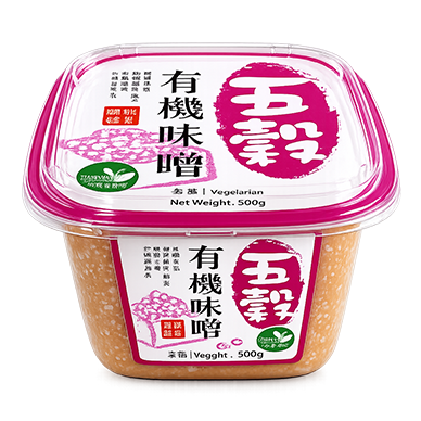 【SauceCo】ORGANIC MIXED GRAINS MISO-500g